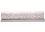Creamy White Floral Pattern Removable Wall Coverings , Bedroom Decoration