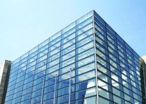 Wholesale Curtain Wall Clear Tempered Glass / Frosted Security Glass With Good Heat Stability from china suppliers