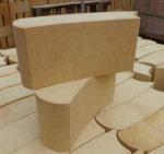 48% Min Al2O3 Curved Refractory Brick For Tubular Furnaces