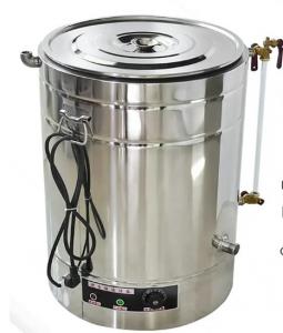 Wholesale Stainless Steel Honey Heating Tank Interlayer Water Heating Honey Storage Barrel from china suppliers
