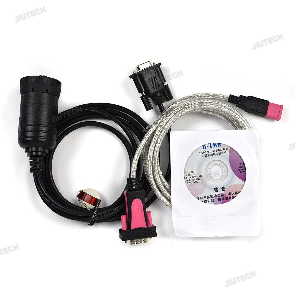 Auto diagnostic scanner for Sculi Liebherr diagnosis software + wire harness Liebherr diagnostic scanner tool