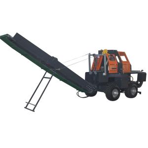 Wholesale 30T Gasoline Log Splitting Wood Cutting Firewood Processor With CE Certification from china suppliers