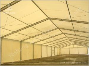 Light Weight White Factory Temporary Outdoor Warehouse Tents, 15x70M Industrial Canopy Tent
