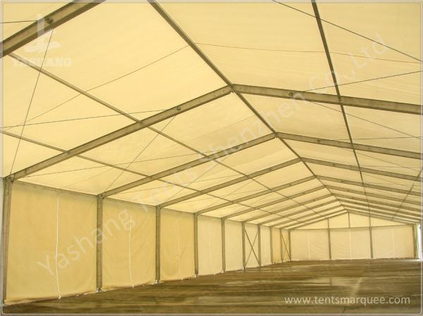 Quality Light Weight White Factory Temporary Outdoor Warehouse Tents, 15x70M Industrial Canopy Tent for sale