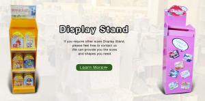 Wholesale push toys corrugated cardboard display table box corrugated dump bin display from china suppliers