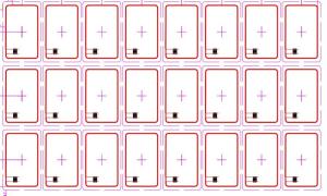 Wholesale Customized Size RFID Card Inlay Prelam HF Contactless Smart Card 13.56MHZ from china suppliers