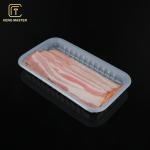 White Transparent Supermarket Disposable Fruit Tray PP Plastic