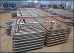 High Efficient Curved Bare Superheater For Industry And Power Station