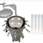 Stainless Steel Sanitary Single Cartridge Filter for Construction Works and