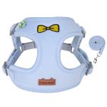 Reflective Pet Corduroy Harness Vest With Safety Buckle For Small Dogs