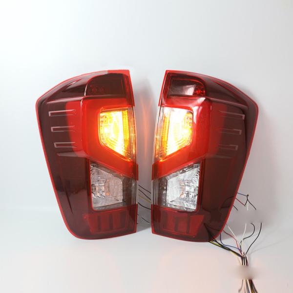 Factory Outlet Pick Up LED Headlight Tail Light For Nissan Navara 2021 Auto Rear