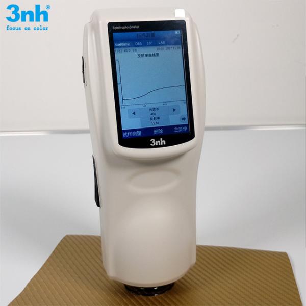 45/0 Paint Color Handheld Color Spectrophotometer 3nh NS800 8mm Measuring
