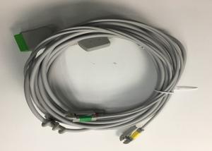 Wholesale Multi Link ECG Replacement Parts Cable 3 Lead With Integrated Grabber Lead Wire 3.6M from china suppliers