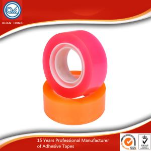 Wholesale High Adhesive BOPP Stationery Tape SGS and ISO9001 certificate yellowish from china suppliers