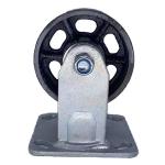High Temp Castor Wheels Heavy Duty Castors Cast Iron Casters 100mm