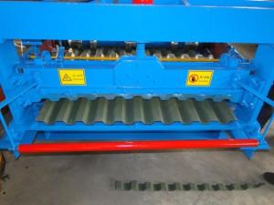 Wholesale Durable Double Layer Roll Forming Machine , Metal Floor Tile Making Machine from china suppliers