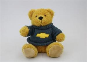 Wholesale Stuffed Plush Teddy Bear Toys bear with knitting shirt promotion bear with logo from china suppliers