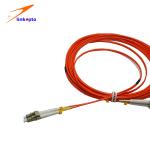 OM2 Duplex Fiber Optic Accessories Jumper Cord LC / PC - SC / PC MM Multi Mode 8