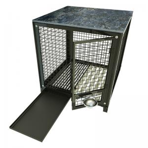 China Household Metal Pet Cage Aluminum Alloy Dog House Cage Kennel Heavy Duty on sale