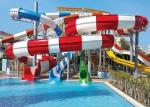480 Persons / Hr Custom Fiberglass Water Slides For Adults