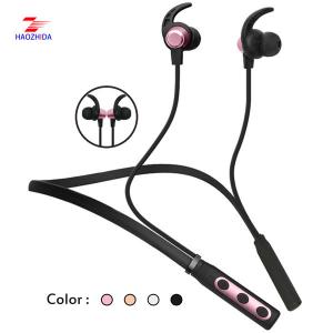 China bluetooth earphone necklace HZD1804B original bluetooth earphone running with long battery life on sale