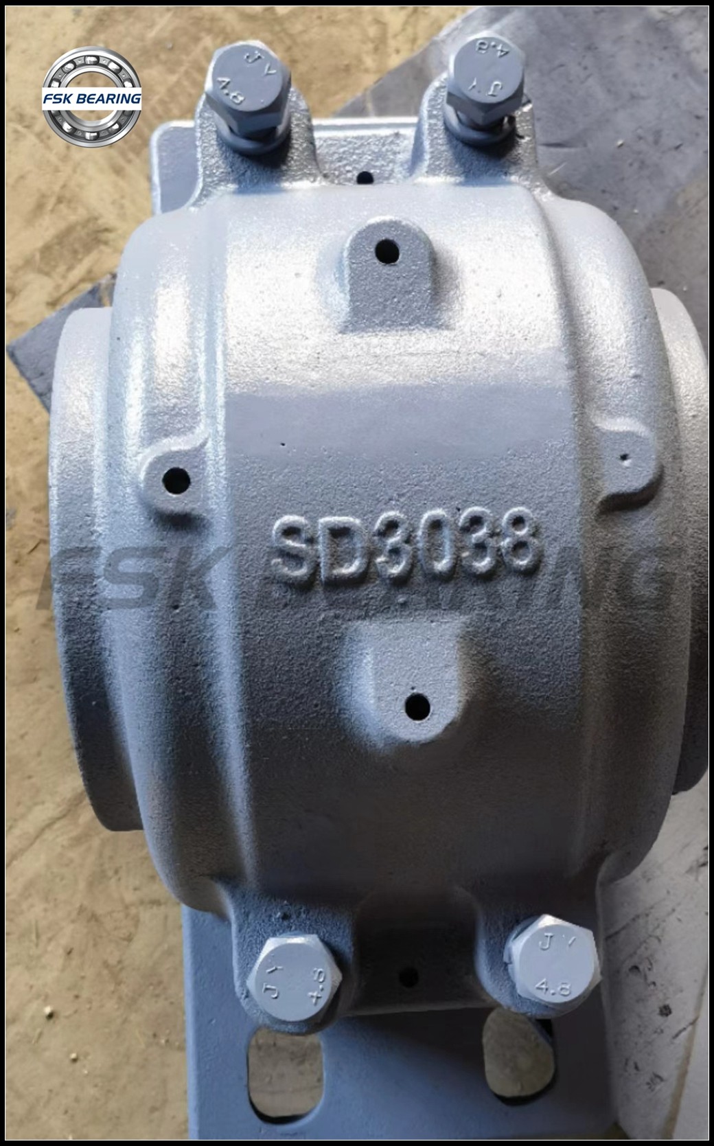 Cast Steel SD3136 Pillow Block Housing 530*250*20.8661 mm