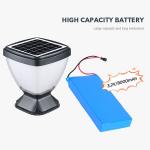 Outdoor Landscape Lighting Solar Wall Pillar Light Led Solar Villa Wall Lamp