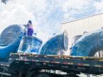 Steel Francis Turbine Generator 200kw-20mw Capacity 50HZ/60HZ Frequency