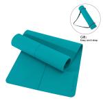 Unique Foldable Yoga Mat / Sticky Earth Friendly Yoga Mat Multi Color