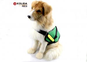 Wholesale Eco - Friendly Nylon Webbing Glowing Pet Cat Safety LED Light Up Dog Harness Green from china suppliers