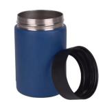 Custom Logo 375ml Beer Can Cooler Double Wall Insulated Stainless Steel Stubby
