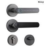 CE ROHS Fingerprint Door Lock Zinc Alloy Bluetooth Smart Door Lock