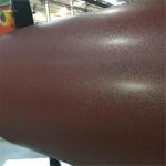 Wrinkle Matt RAL8017 Brown Wall Cladding 40 Years Warranty Textured Steel Coil