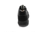 Low Top Sneaker Style Mens Lightweight Steel Toe Shoes Fuel Oil Resistant Grey