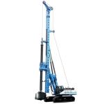 TR230D Rotary Drilling Rigs Hydraulic Telescopic Crawler Doosan Chassis 2000mm