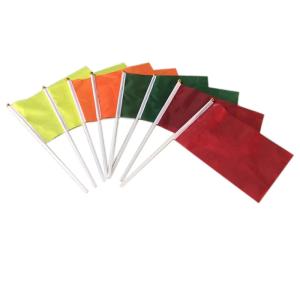 Wholesale Knitted Polyester Small Handheld Flags 14*21 Heat Sublimation Printing from china suppliers
