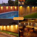 RGB Breathing LED Solar Wall Light With Ternary Lithium Battery 3.7V /1200MAH