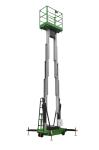 8m Lifting Height Mobile Aluminum Aerial Work Platform Double Mast Long Work