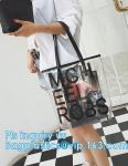 Handbag Organizer Shoulder Bag, beauty PVC beach tote bag, Beach Shoulder Bag