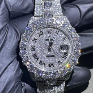 Wholesale Ice Giant Fancy Snake Disc VVS Moissanite Diamond Automatic Mechanical Watch For Men from china suppliers