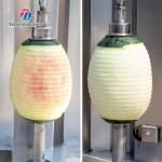1.5KW 300KG Double head single knife peeling machine automatic stainless steel