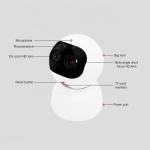 Auto Tracking Face Recognition Binocular View Wifi PTZ Security Camera Home