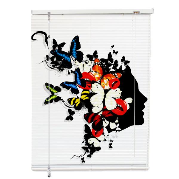 Print Custom Electric Blinds Roller Shutter Remote Control Residential