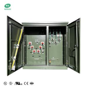 Wholesale UL Certified 3 Phase Pad Mounted Transformer Oil Immersed 500Kva 34.5KV to 208Y Dead Front Loop Feed from china suppliers