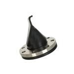 SS304 Nitrile Rubber Flanged Duckbill Check Valve Sewage Discharge DN100 Has