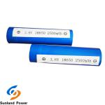 Recharge Lithium Ion Cylindrical Battery ICR18650 3.6V 2500mah With USB Terminal