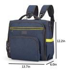 Amazing design multi-function waterproof baby diaper bag backpack
