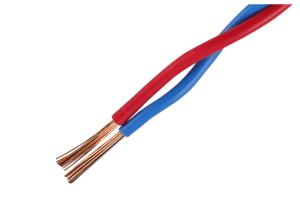 Wholesale 100% Copper Conductor Twin Flat Electrical Cable 2000V / 5 mins Test Voltage from china suppliers