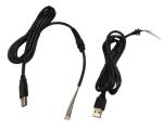 Round Cable Wire Harnesses 2.54mm 4 Pin To DB9 Female RS232 To HMI