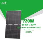 Promotion 550W Bifacial N Type Mono Solar Panel for Photovoltaic System